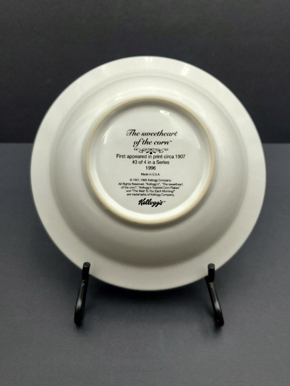 Kellogg's Corn Flakes 90th Anniversary Collectible Cereal Bowls Vintage Ad Bowls - Picture 7 of 13